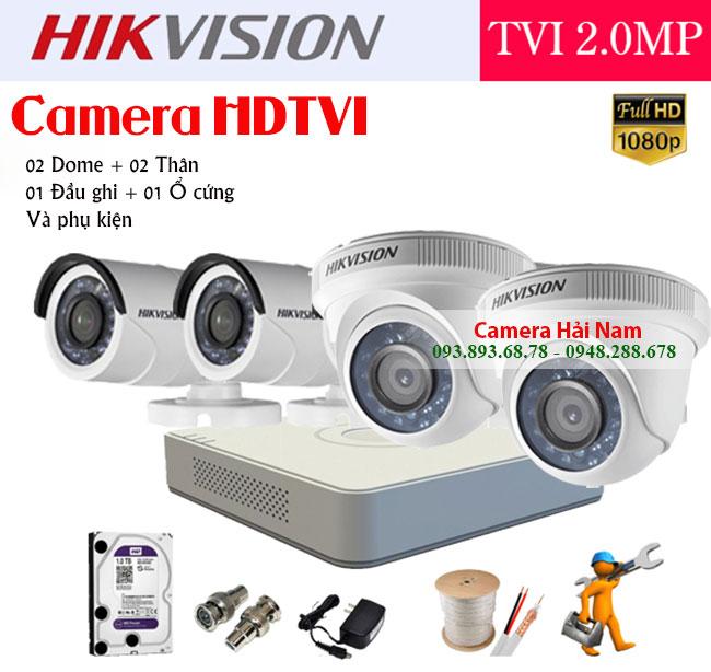 báo giá camera hikvision